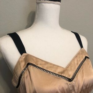 Silk Sleeveless Top
